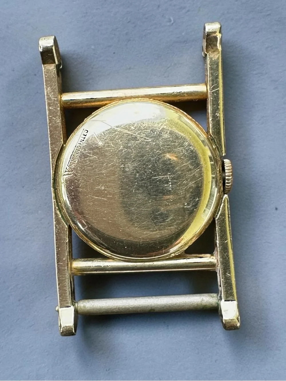 Vintage Longines 14K Gold Filled Watch Head - For Parts or Repair